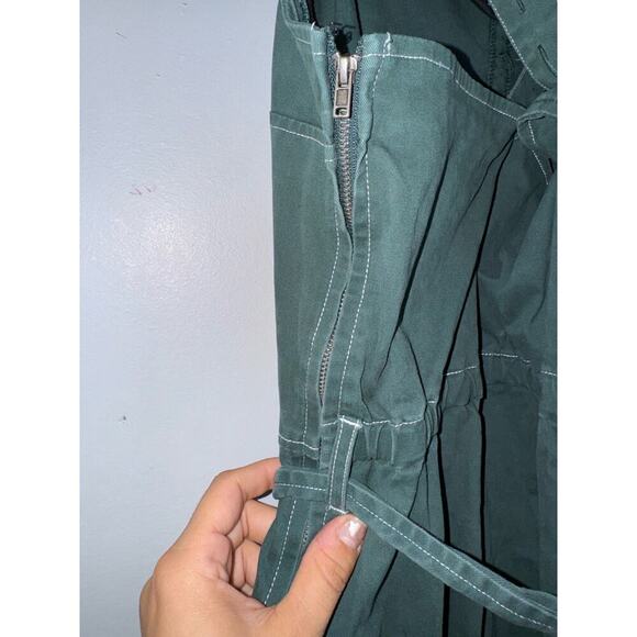 ModCloth a solid plan jumpsuit in June bug size 1x - Picture 8 of 10